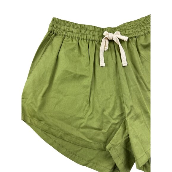Billabong Pipeline Women's Shorts Green Pull On Size Small Beach Swim Summer NEW - Picture 2 of 11